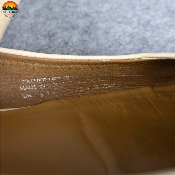 Tory Burch Ballet Flats Cream Leather Slip-On Round Toe Preppy Women's Size 7.5M - Picture 16 of 16